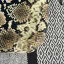 By Far Mara Leather Snakeskin Python Snake Print Shoulder Bag Photo 9