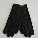 Calvin Klein New  Knit and Leather Gloves Photo 1