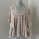 EXPRESS Tan  Blouse Photo 0