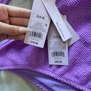 Wild Fable NWT Purple Ribbed Two Piece Bikini Set Photo 2