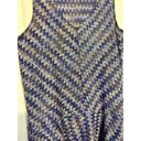 Maeve Anthropologie  Westwater Open Knit Dress High Low Hemline Large Photo 5