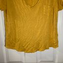 Full Tilt Essentials by  Mustard Yellow V Neck Short Sleeve Tee XL Photo 5