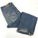 Guess Vintage  Jeans Womens Distressed Straight Leg Jeans Blue Denim Size W32 L30 Photo 15