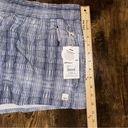 Vuori NWT  Dash Short VW367 Pale Blue Shibori Grid Women's XL Performance Photo 8