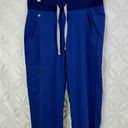 FIGS  Zamora Jogger Royal Blue Scrub Pants Size XS Photo 4