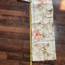 Tommy Bahama  women’s linen cargo pants Size 8 Pastel floral Wide leg Flowy Beach Photo 6