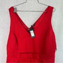 City Chic  Red Big Bow Fit & Flare Dress Size large 20 Photo 7