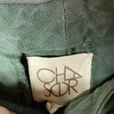 Chaser  NWT Revolve Bermuda Canvas shorts Small green Photo 2