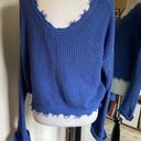 Moon & Madison Medium Blue Sweater  Photo 3