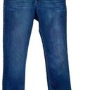 DL1961  Jeans Grace Straight Mid-Rise Raw Hem Dark Moscow Wash Women’s Size 29 Photo 0