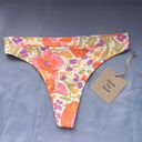 Free People NWT Stone Fox Swim  Yucca Bottom in Bloom Floral Cheeky Bikini Large Photo 2