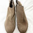 DV by Dolce Vit Dolce Vita Taupe Brown Suede Heeled Ankle Booties Sz 9.5 Photo 1