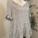 Beach Lunch Lounge Oversized Floral Top Size Medium Photo 2