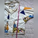 Mulberry Vintage  Street White w/ Nautical Patchwork Details Windbreaker - Medium Photo 13