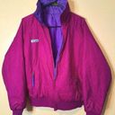 Columbia Vintage  Women Thinsulate Reversible Puffer Jacket Size S/M Purple Coat Photo 0