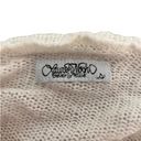 Lauren Moshi  Beverly Hills Greatest Love‎ Of All Sweater Size Small Cream Heart Photo 9