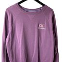 Urban Outfitters Champion T Shirt Purple XL Extra Large Crewneck Sweatshirt Sportswear Pullover Photo 0