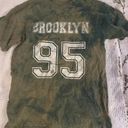 Tilly's Green Tie-Dye Brooklyn Baggy T-shirt  Photo 0