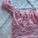 Dainty Coquette Lace Floral Top Pink Photo 2