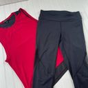 Alala  Women’s Two Piece athletic activewear Set Mid Calf Legging & Top Small Photo 0