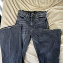 Hudson Jeans  Holly‎ High-Rise Flare Black Noir Denim Photo 9