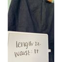 Fashion Bug  Women's Dark Wash Navy Blue Denim Skirt Size 14 Photo 6