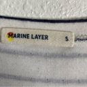 Marine layer  Women’s Double Knit Henley Striped Size S Photo 1