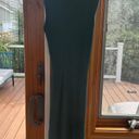 Double Zero Dark Ivy Green Long Tight Dress Photo 0