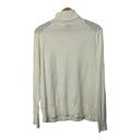 Juicy Couture  Ivory Textured Wool-Blend Turtleneck Sweater Women's XL New Photo 5