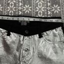 Tripp NYC New  Metallic Front Pants Black Back RARE Size 26/3 Photo 8