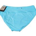 Nike  Copa/Blue-Teal Essential High-Waist Banded Bikini Swim Bottom, US XL-NWT Photo 10