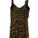 All in Favor  Ruffle Straps Tiger Print Mini Dress Photo 10