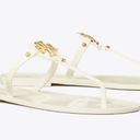 Tory Burch  | Mini Miller Jelly Sandal Ivory Cream/Pastel Yellow with Gold Emblem Photo 1