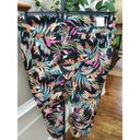 Terra & Sky  Women Multicolor Floral Cotton Mid Rise Comfort Waist Skinny Pant 4X Photo 4