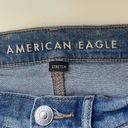 American Eagle Light Wash Ripped Highest Rise 90’s Boyfriend Jeans Photo 9