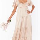 Show Me Your Mumu Champagne Luxe Satin Bridesmaids Dress Photo 1