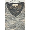 Vintage Havana  Camouflage Long Sleeve V-Neck Pullover Sweater Camouflage Small Photo 4