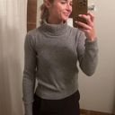 Brandy Melville Gray Turtleneck Photo 0