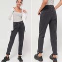 BDG Urban Outfitters Mom High Rise Washed Black Tapered Leg Jeans 27 Photo 1