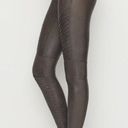 Spanx  Faux Leather Moto Leggings in Gunmetal Photo 11