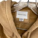 American Eagle  Corduroy Cropped Jacket Womens Hoodie Shacket Photo 4