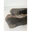 Donald Pliner  Nakka Suede Animal Print Wedge Boots Size 8 Photo 5