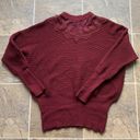 Suzanne Betro  lace collar burgundy sweater Photo 10