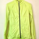 Under Armour  Studio Active Track Jacket HeatGear Semi Fitted Lime Green Small S Photo 0