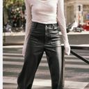 ZARA Faux Leather Pants Photo 0