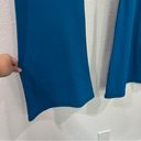 CRZ Yoga NWT  High Waist Crossover Flare Leggings Large in Super Sonic Blue Photo 3