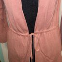 Nine West Pink Cardigan Sweater Size M Photo 3