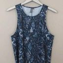 Sweaty Betty  Blue Snake Print Activate Workout Vest Top NEW Photo 0