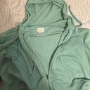 American Eagle Cropped Zip Up Photo 0