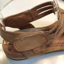 Baretraps  Women’s Raygan Faux Leather Woven Brown Gladiator Open Toe Sandals Photo 3